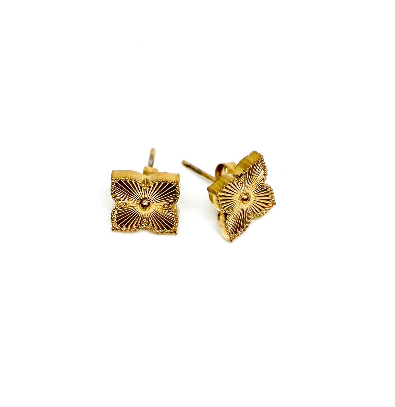 Gold floral