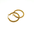Gold twisted