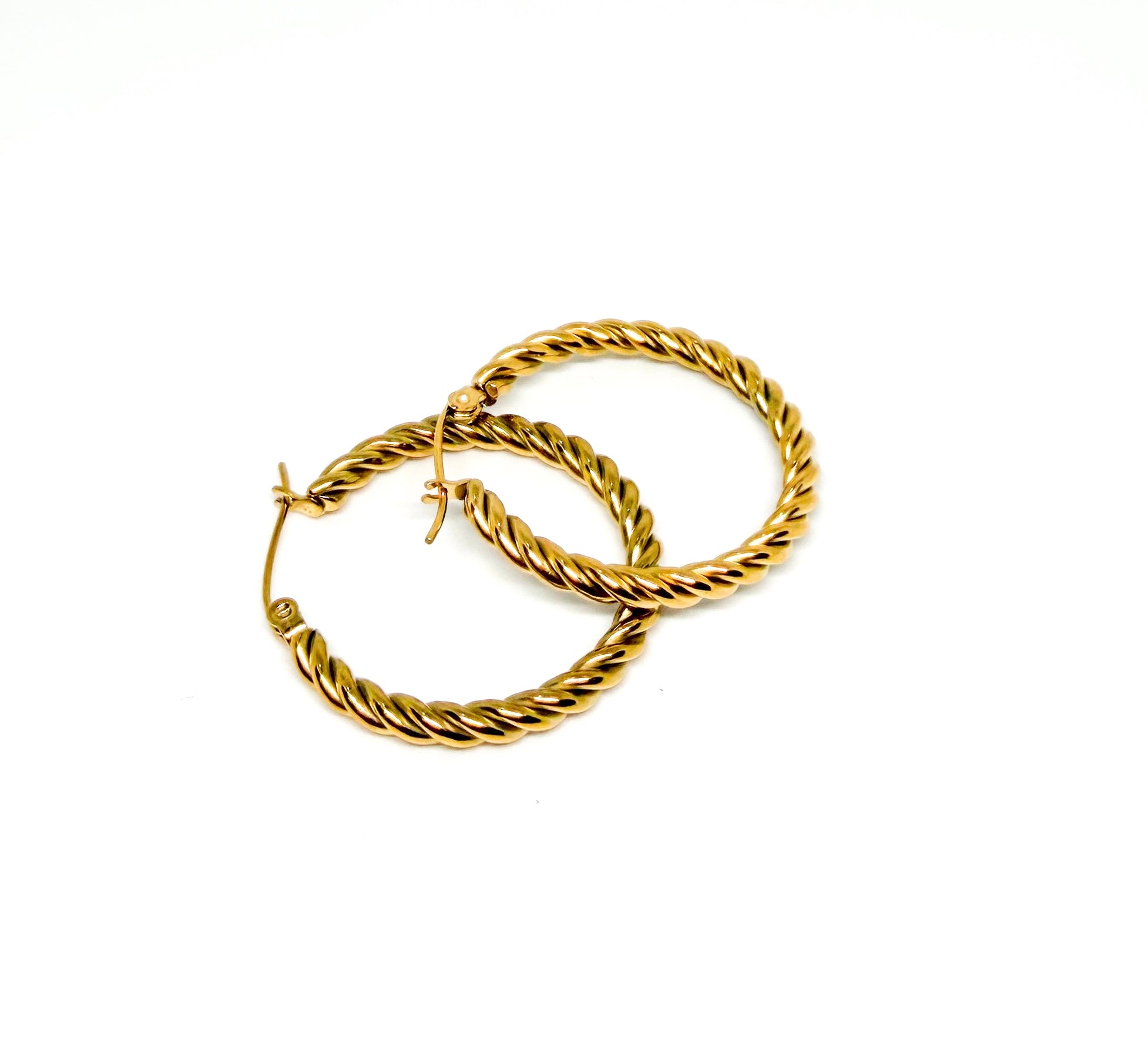Gold twisted