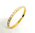 Prism crystal Bangle