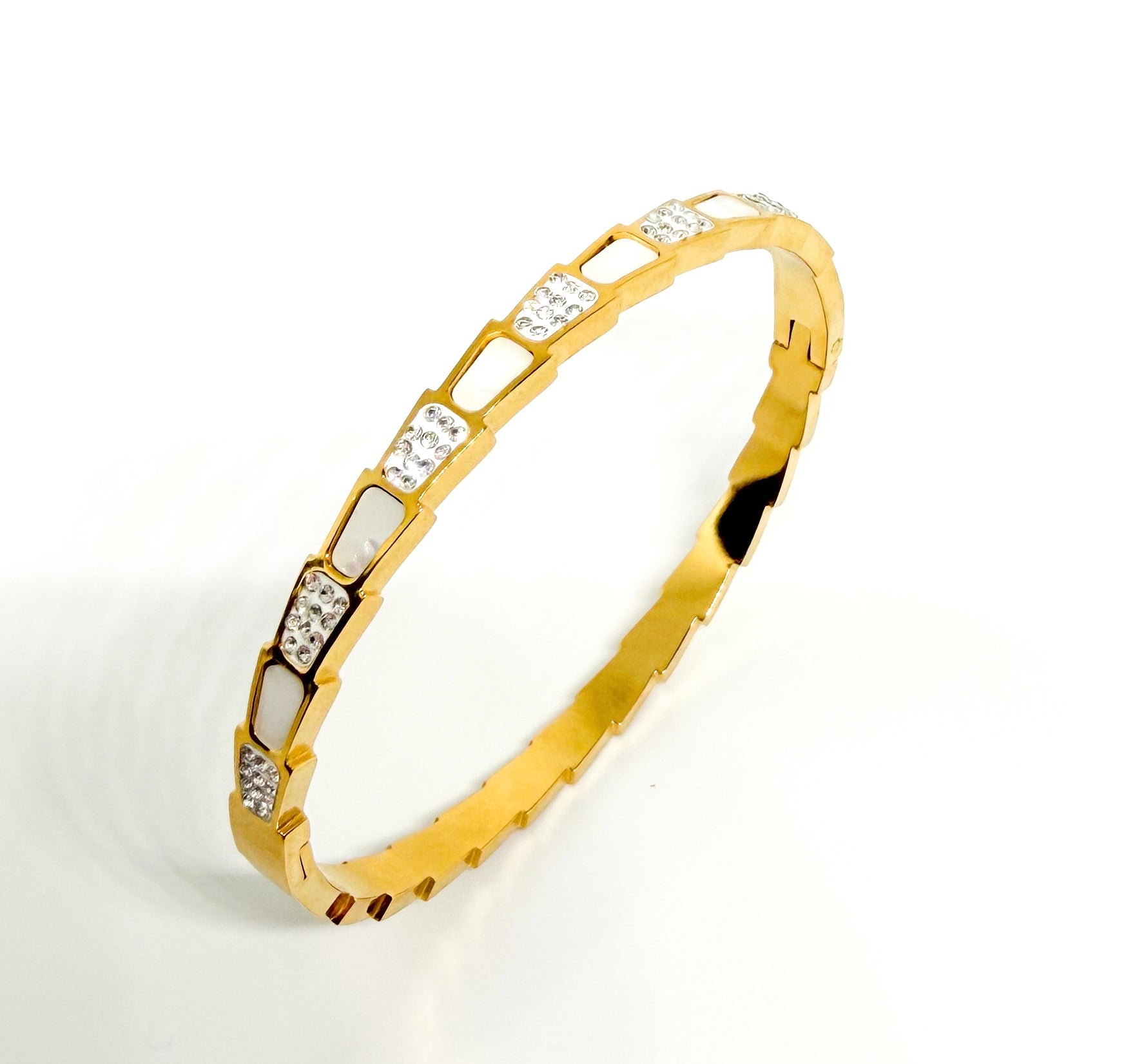 Prism crystal Bangle