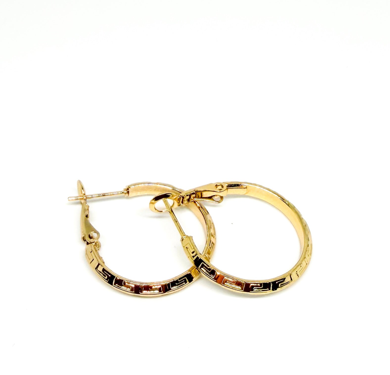 Large gold hoop