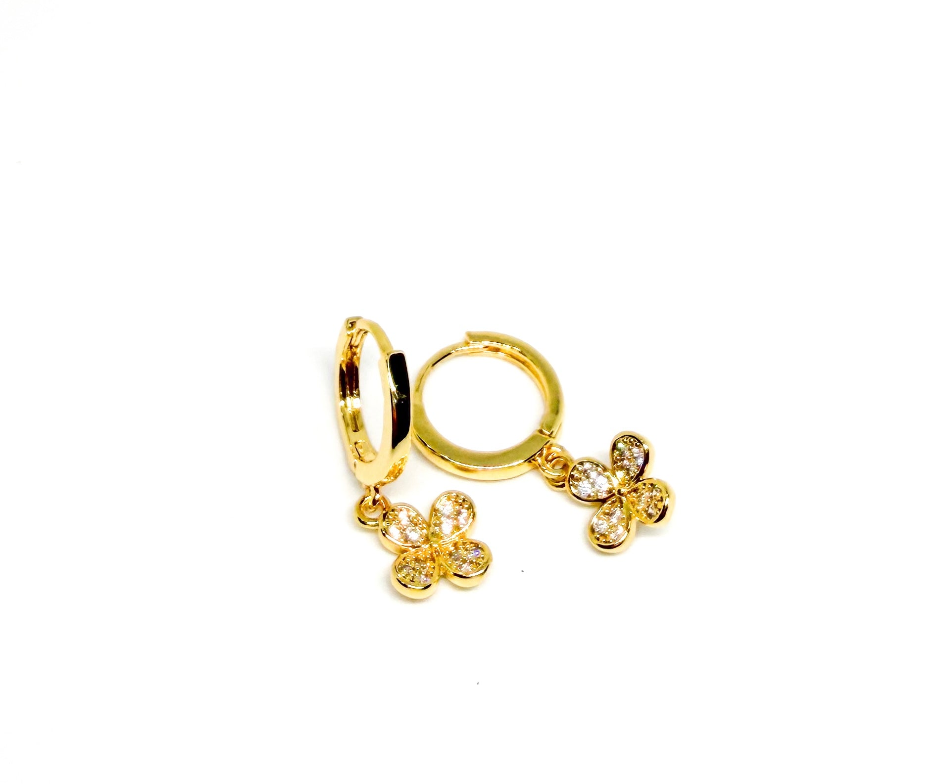 Small gold hoop